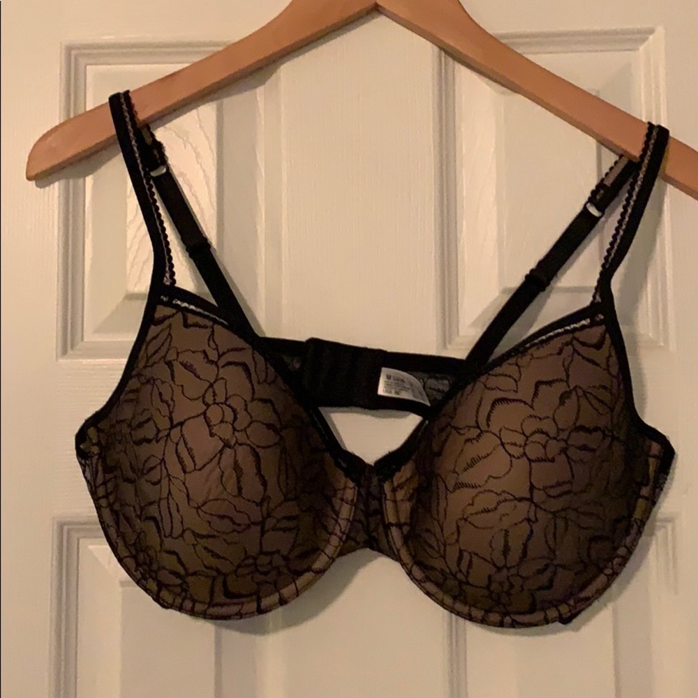 Wacoal black lace bra